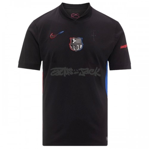 Nogometni Dresovi FC Barcelona x Travis Scott Gostujući 2024-25 Nogometni Dresovi FC Barcelona x Travis Scott Gostujući 2024-25